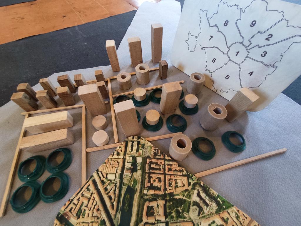 Dettaglio laboratorio Progetto Urbano a REMIDA Milano