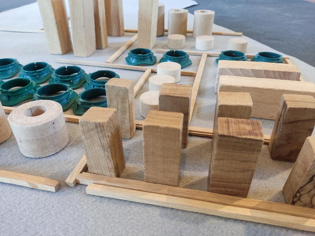 Dettaglio laboratorio Progetto Urbano a REMIDA Milano