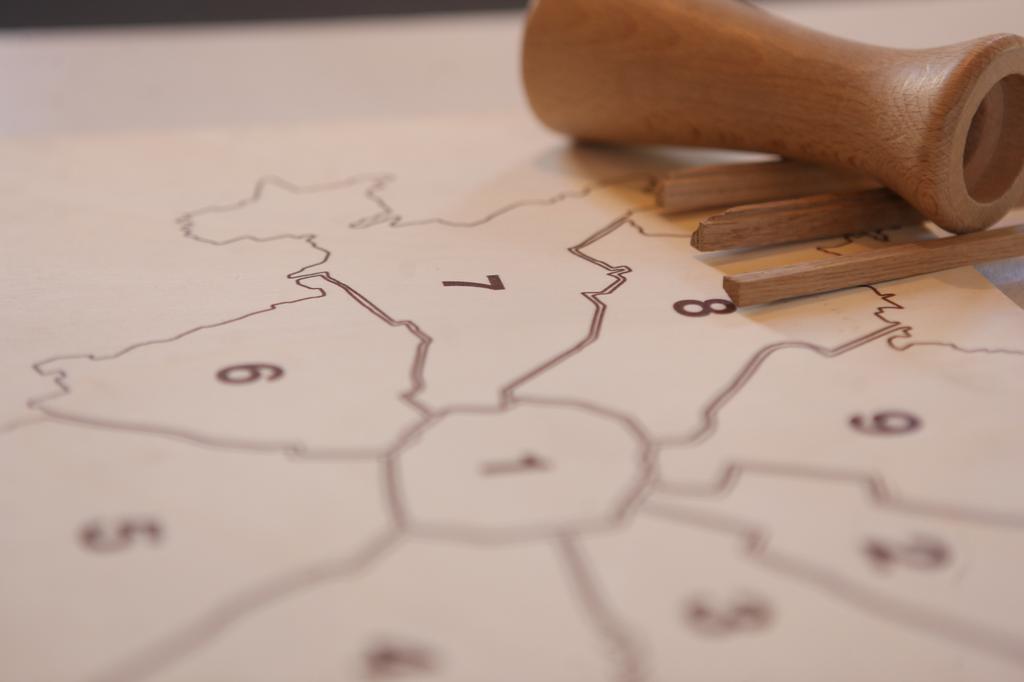 Dettaglio laboratorio Progetto Urbano a REMIDA Milano